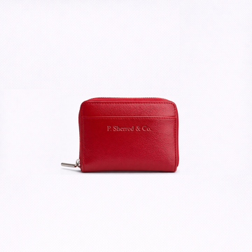 Ava Mini Wallet - Red