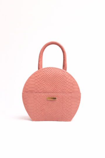 Bailey Mini Embossed - Blush Pink