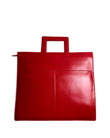 Jennifer Portfolio Clutch - Red