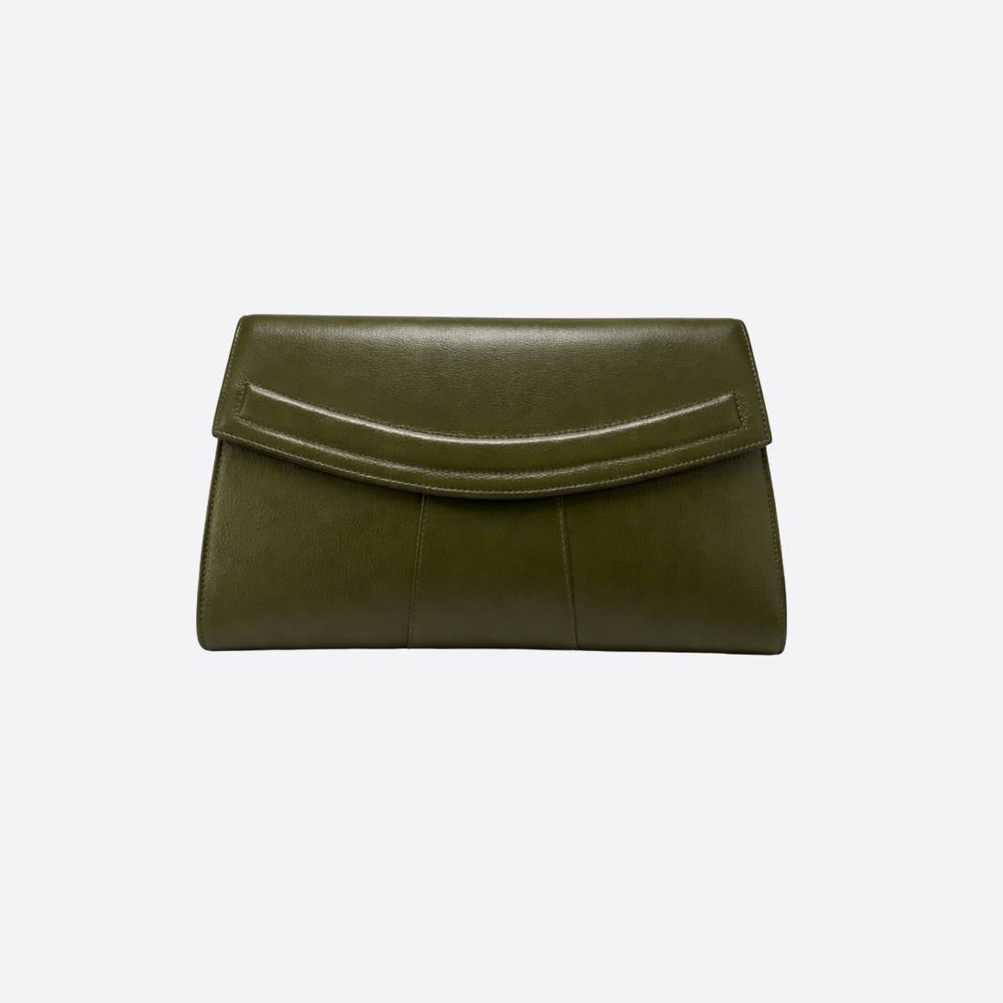 Miriam Clutch - Olive Green