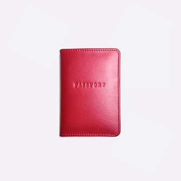 Passport Cover - Red