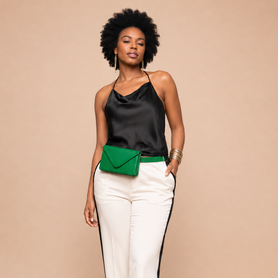 Sadie Belt Bag - Kelly Green