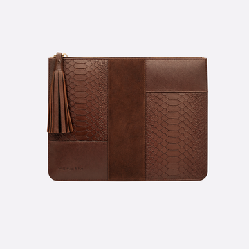 Sudi Clutch - Chocolate