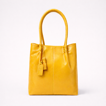 Fashion Wine Bag - Golden Yellow