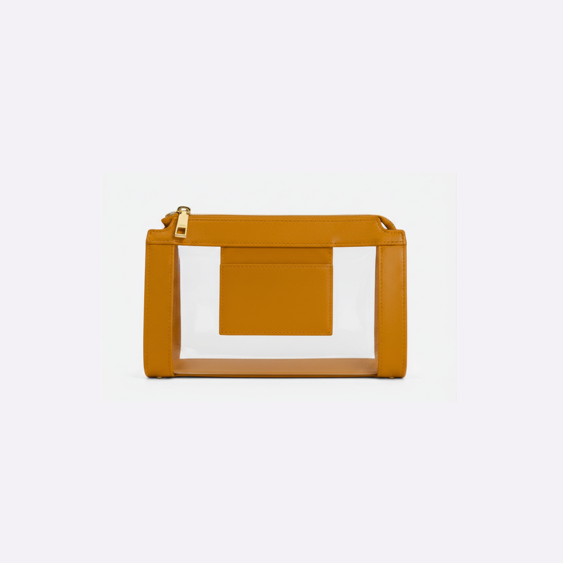 Kelly Clear Bag - Mustard