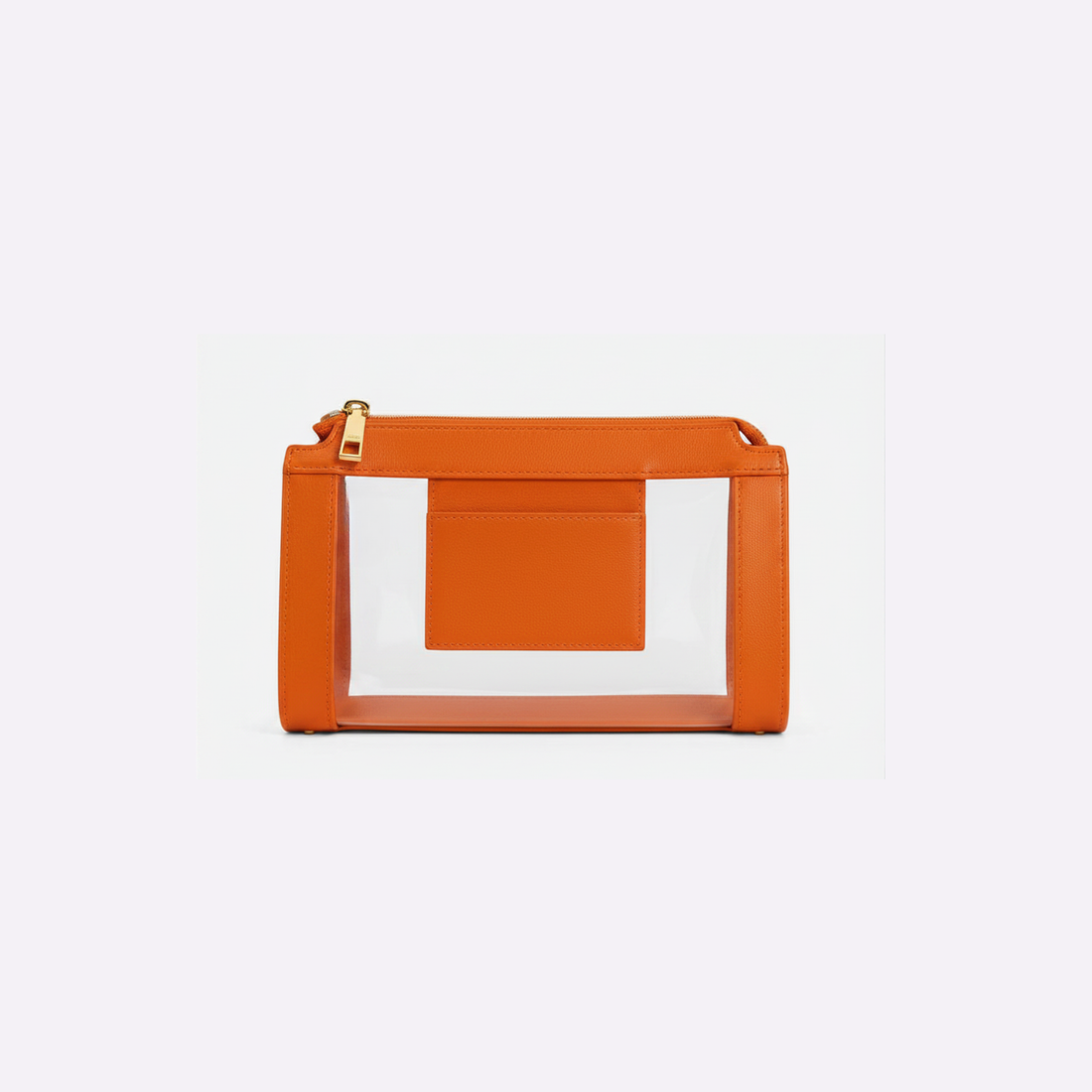 Kelly Clear Bag - Orange