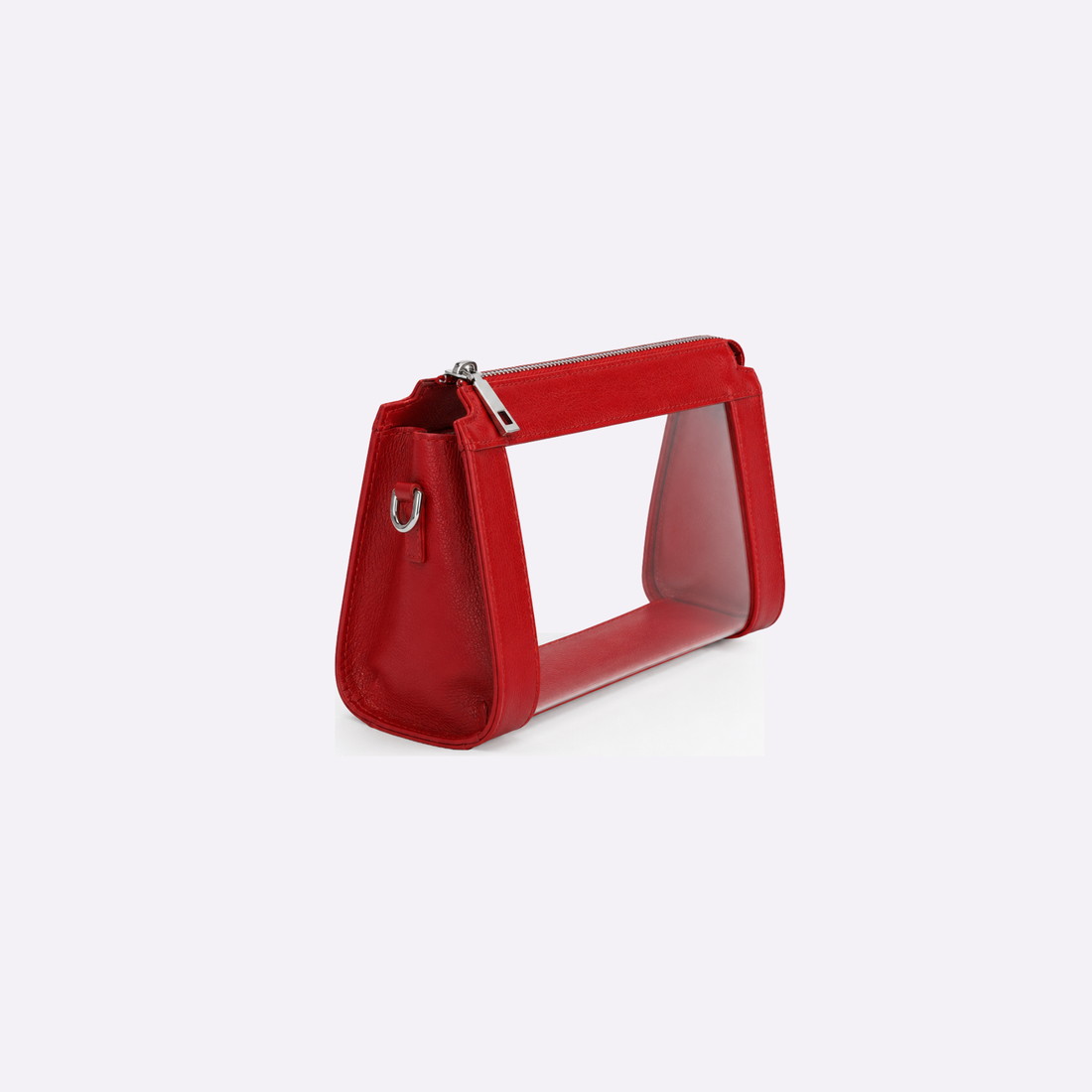 Kelly Clear Bag - Red